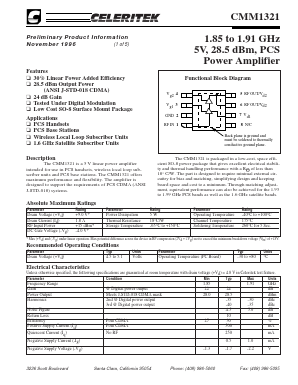 CMM1321-AK Datasheet PDF ETC
