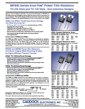 MP820-470-1 Datasheet PDF ETC