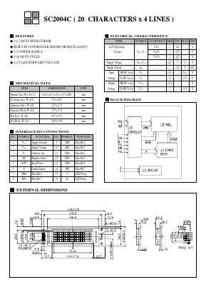 SC2004C Datasheet PDF ETC