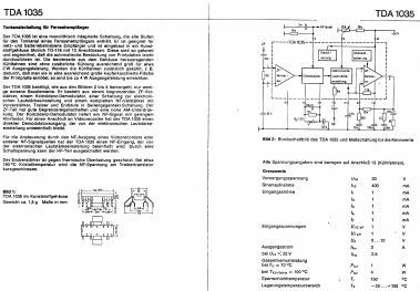 TDA1035 Datasheet PDF ETC