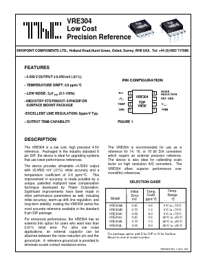 VRE304J Datasheet PDF ETC