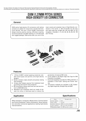DX10M-50S(50) Datasheet PDF ETC