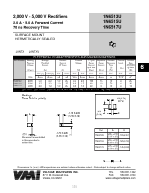1N6515U Datasheet PDF ETC