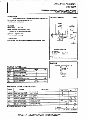 2SC5209 Datasheet PDF ETC