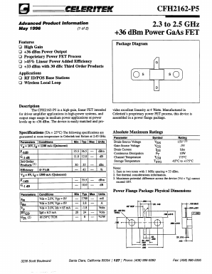 CFH2162-P5 Datasheet PDF ETC