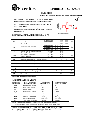 EPB018A5-70 Datasheet PDF ETC