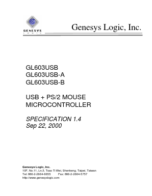 GL603USB-A Datasheet PDF ETC