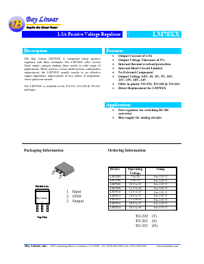 LM7809D Datasheet PDF ETC