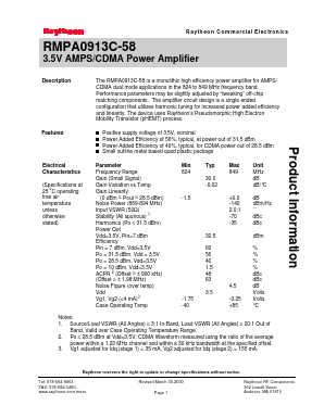RMPA0913C-58 Datasheet PDF ETC