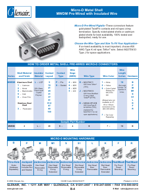 MWDM1L-100S-8E1-18B Datasheet PDF ETC