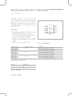 HD29026A Datasheet PDF ETC