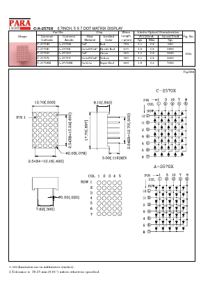 C-2570H Datasheet PDF ETC