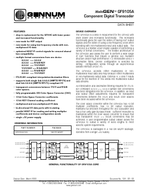 GF9105A Datasheet PDF ETC