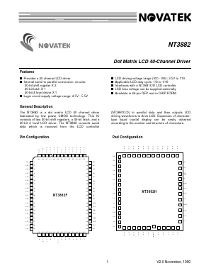 NT3882F Datasheet PDF ETC