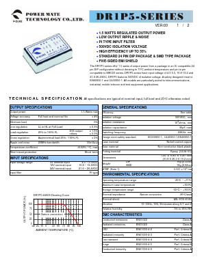 DR1P5-05D15 Datasheet PDF ETC