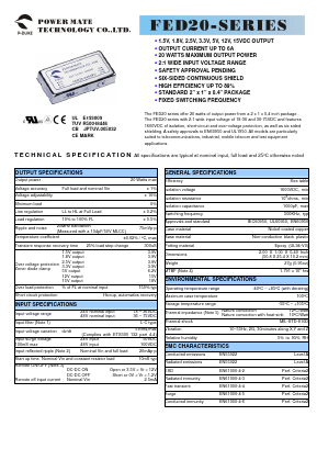FED20-24S05 Datasheet PDF ETC