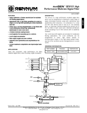 GF9101 Datasheet PDF ETC