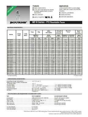 MF-R900 Datasheet PDF ETC