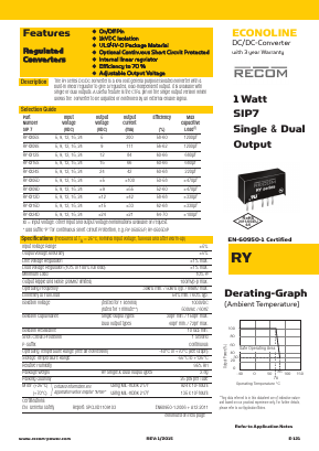 RY-0505D Datasheet PDF ETC