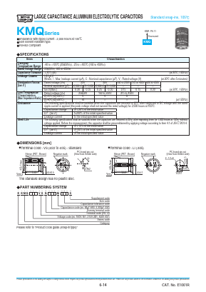 EKMQ421VSN391MR40S Datasheet PDF ETC