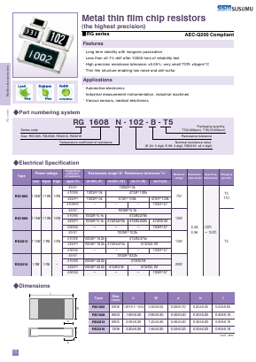 RG1005N-1150-C-T10 Datasheet PDF ETC