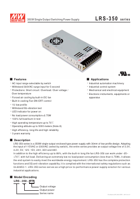 LRS-350 Datasheet PDF ETC