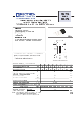 RS405L Datasheet PDF ETC