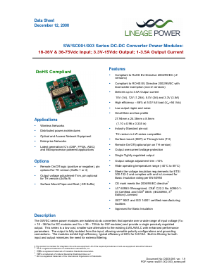 SW003A5F91-SRZ Datasheet PDF ETC