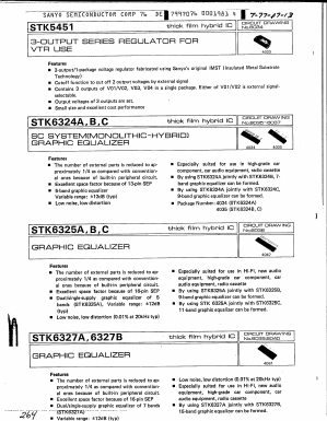 STK6325C Datasheet PDF ETC