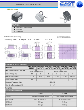 EMX-306P2 Datasheet PDF ETC