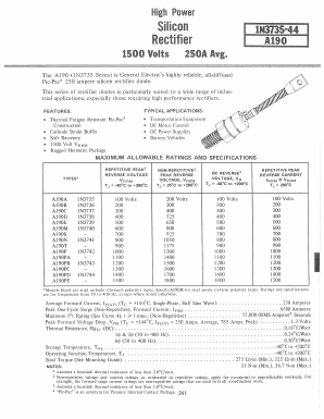 A190N Datasheet PDF ETC