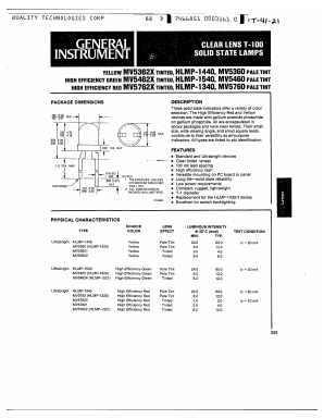 HLMP-1321 Datasheet PDF ETC