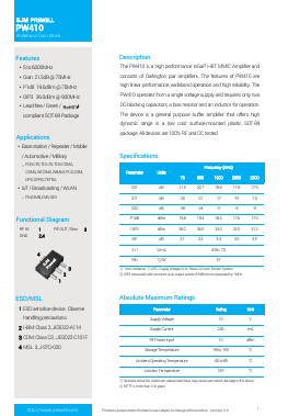 PW410 Datasheet PDF ETC