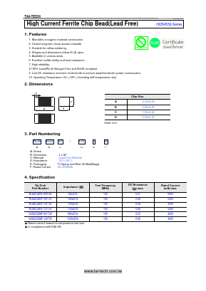 HCB4532KF-121T50 Datasheet PDF ETC