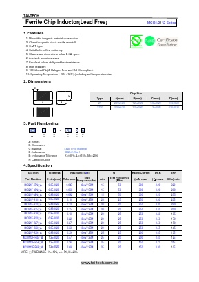 MCI2112F-R56KA Datasheet PDF ETC