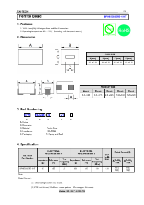 BPH853025R5-101T Datasheet PDF ETC