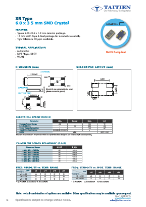 AT-0012-XR Datasheet PDF ETC