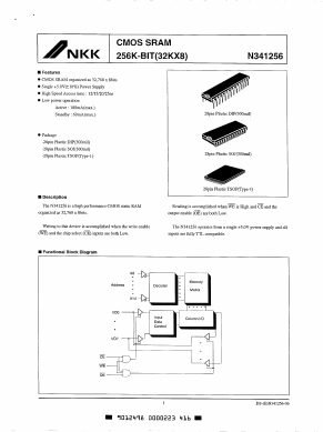 N341256SJ-20 Datasheet PDF ETC1