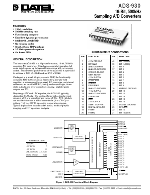 ADS-930MC Datasheet PDF ETC1