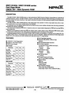 NN5118160ATT-50 Datasheet PDF ETC1