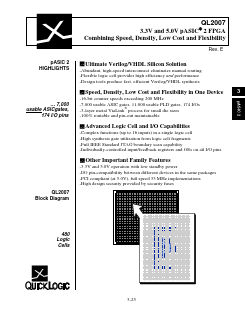 QL2007-XPL84I Datasheet PDF ETC1