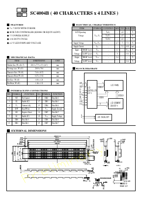 SC4004B Datasheet PDF ETC1