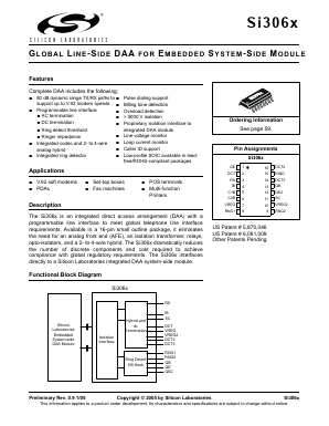 SI3065-X-XT Datasheet PDF ETC1