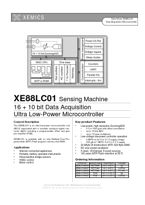XE88LC01 Datasheet PDF ETC1