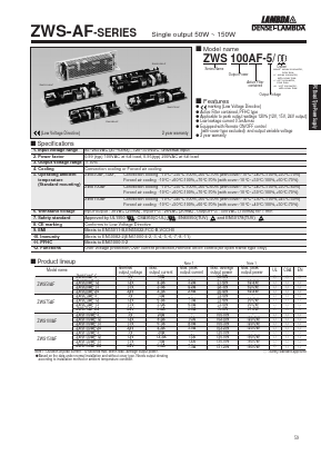 ZWS100AF-24 Datasheet PDF ETC1