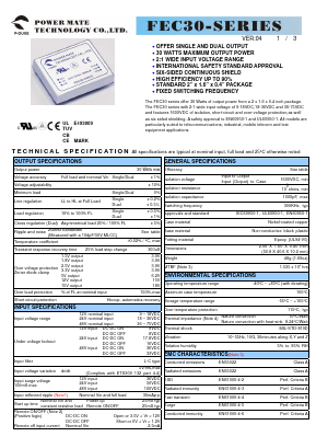 FEC30-24S15 Datasheet PDF ETC1