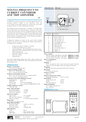 MTL5521 Datasheet PDF ETC1