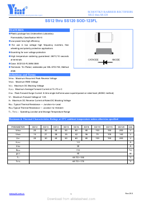 SS120 Datasheet PDF ETC1