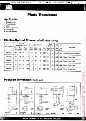 SY-32PT Datasheet PDF ETC1