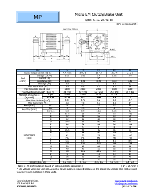 MP-5 Datasheet PDF ETC2